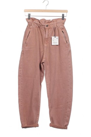 Γυναικείο παντελόνι Zara, Μέγεθος XS, Χρώμα Ρόζ , Τιμή 12,56 €