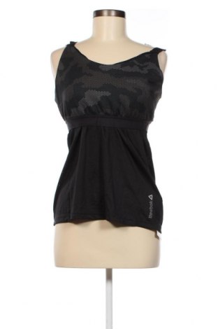 Γυναικείο αμάνικο μπλουζάκι Reebok, Μέγεθος XL, Χρώμα Μαύρο, 92% πολυεστέρας, 8% ελαστάνη, Τιμή 23,51 €