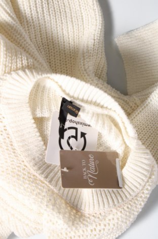 Γυναικείο πουλόβερ Defacto, Μέγεθος XL, Χρώμα Λευκό, Τιμή 4,10 €