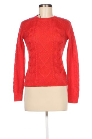Дамски пуловер H&M, Размер XS, Цвят Червен, Цена 31,80 лв.