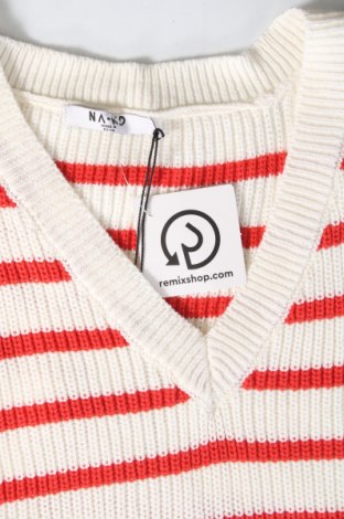 Дамски пуловер NA-KD, Размер M, Цвят Бял, Цена 135,00 лв.