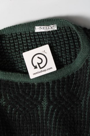 Дамски пуловер Nelly, Размер M, Цвят Зелен, Цена 31,80 лв.