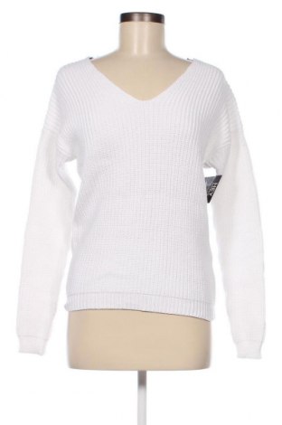Дамски пуловер Nly Trend, Размер S, Цвят Бял, Цена 26,50 лв.