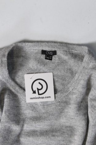 Дамски пуловер Oviesse, Размер L, Цвят Сив, Цена 21,60 лв.