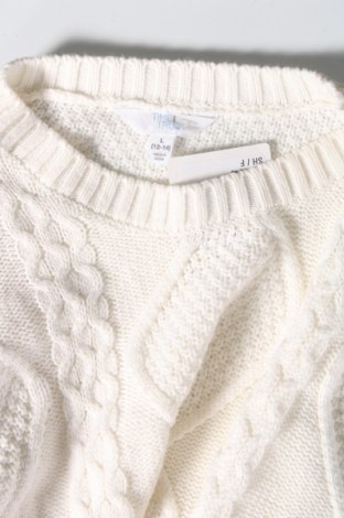 Дамски пуловер Time and tru, Размер L, Цвят Бял, Цена 10,80 лв.
