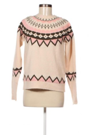 Дамски пуловер Vila, Размер M, Цвят Бежов, Цена 67,50 лв.