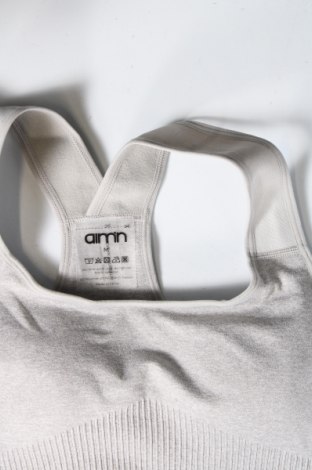 Дамски спортен топ aim'n, Размер M, Цвят Сив, Цена 57,00 лв.