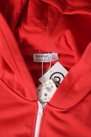 Γυναικείο φούτερ Bershka, Μέγεθος M, Χρώμα Κόκκινο, 55% πολυεστέρας, 45% βαμβάκι, Τιμή 20,17 €