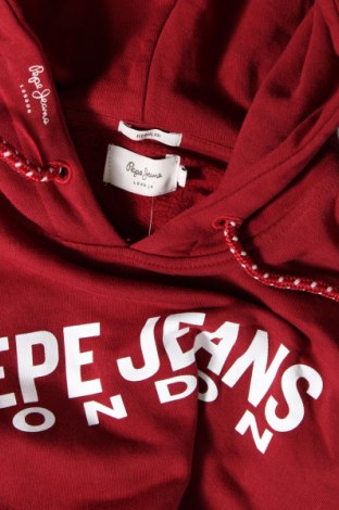 Γυναικείο φούτερ Pepe Jeans, Μέγεθος XL, Χρώμα Κόκκινο, Βαμβάκι, Τιμή 33,87 €