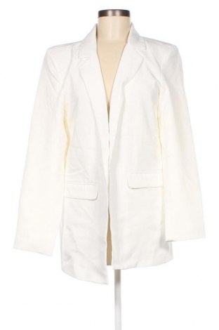 Γυναικείο σακάκι Pieces, Μέγεθος L, Χρώμα Λευκό, Τιμή 26,99 €