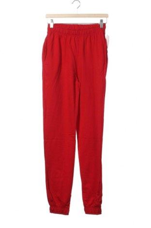 Γυναικείο αθλητικό παντελόνι Nly Trend, Μέγεθος XXS, Χρώμα Κόκκινο, Βαμβάκι, Τιμή 12,37 €