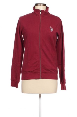 Γυναικεία αθλητική ζακέτα U.S. Polo Assn., Μέγεθος S, Χρώμα Κόκκινο, 95% βαμβάκι, 5% ελαστάνη, Τιμή 106,19 €