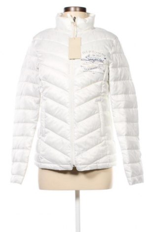 Γυναικείο μπουφάν Tom Tailor, Μέγεθος XS, Χρώμα Λευκό, Τιμή 99,48 €