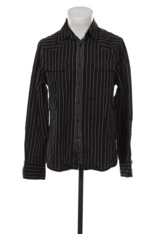 Ανδρικό πουκάμισο Flash Lights, Μέγεθος S, Χρώμα Μαύρο, Τιμή 8,66 €