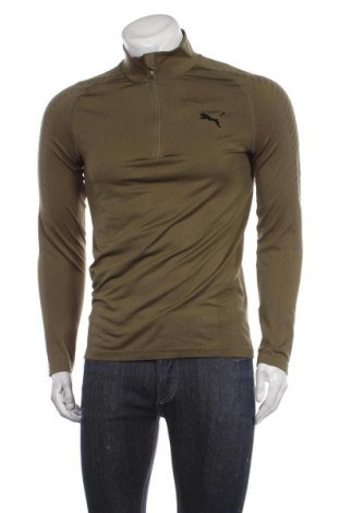 Мъжка спортна блуза Nike, Размер M, Цвят Зелен, 88% полиестер, 12% полиамид, Цена 69,85 лв.