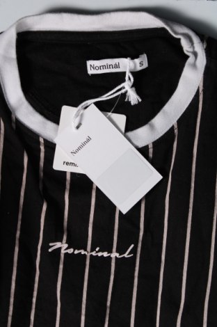 Ανδρικό t-shirt Nominal, Μέγεθος S, Χρώμα Μαύρο, Τιμή 29,38 €