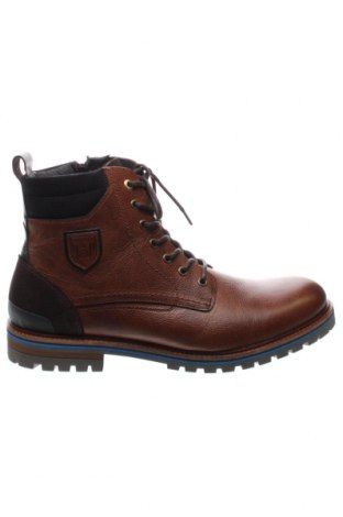 Мъжки обувки Pantofola D'oro, Размер 45, Цвят Кафяв, Естествена кожа, естествен велур, Цена 139,50 лв.