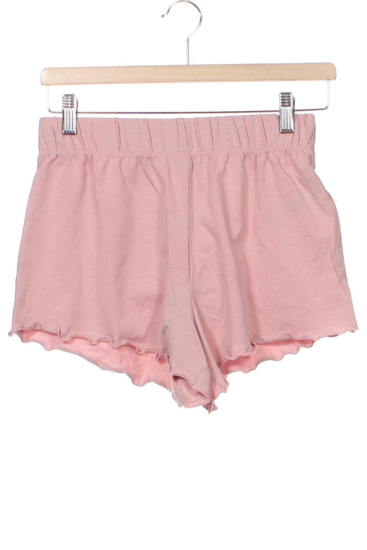 Дамски къс панталон NA-KD, Размер XS, Цвят Розов, Цена 19,20 лв.