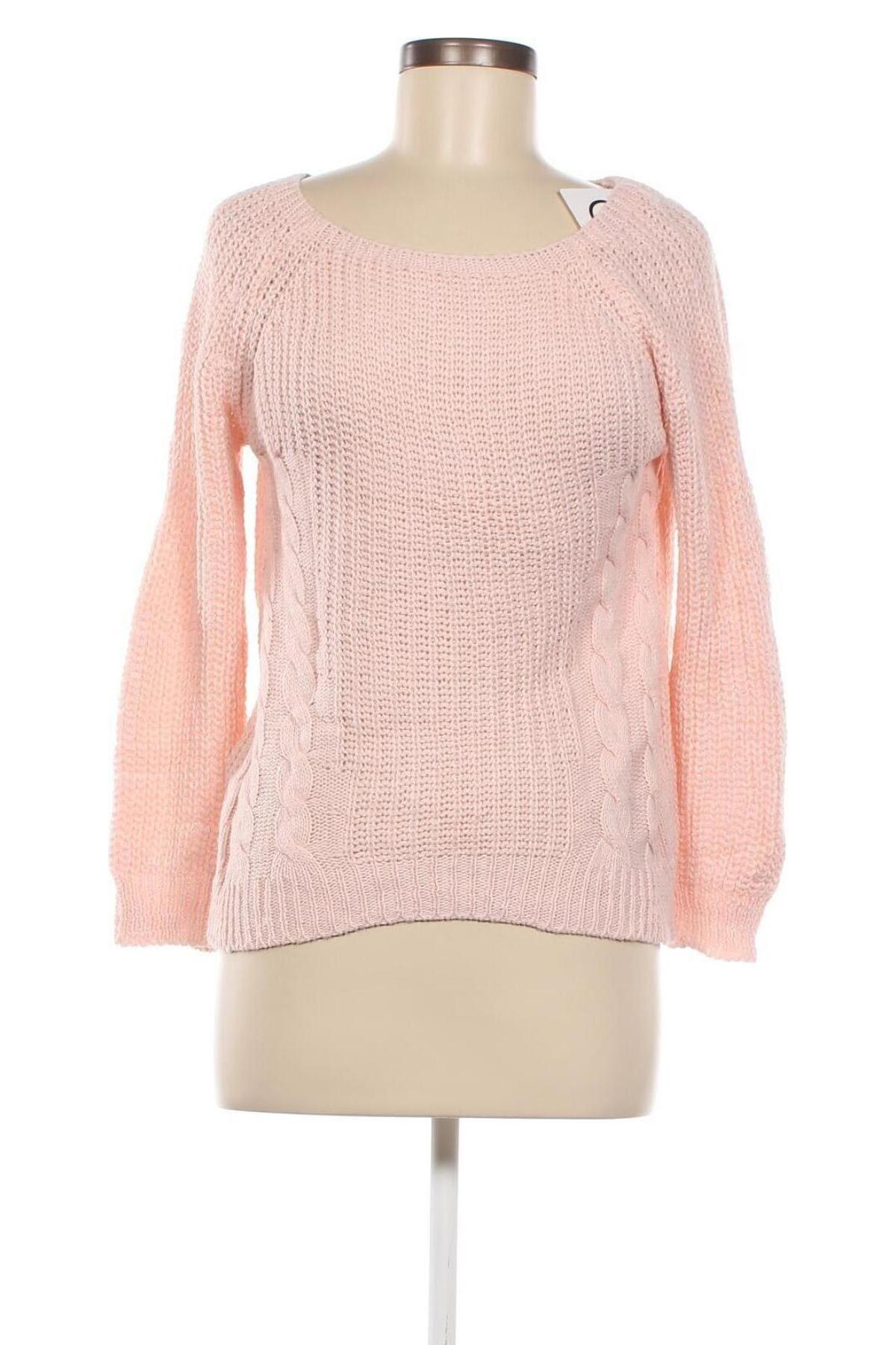 Дамски пуловер, Размер S, Цвят Розов, Цена 21,60 лв.