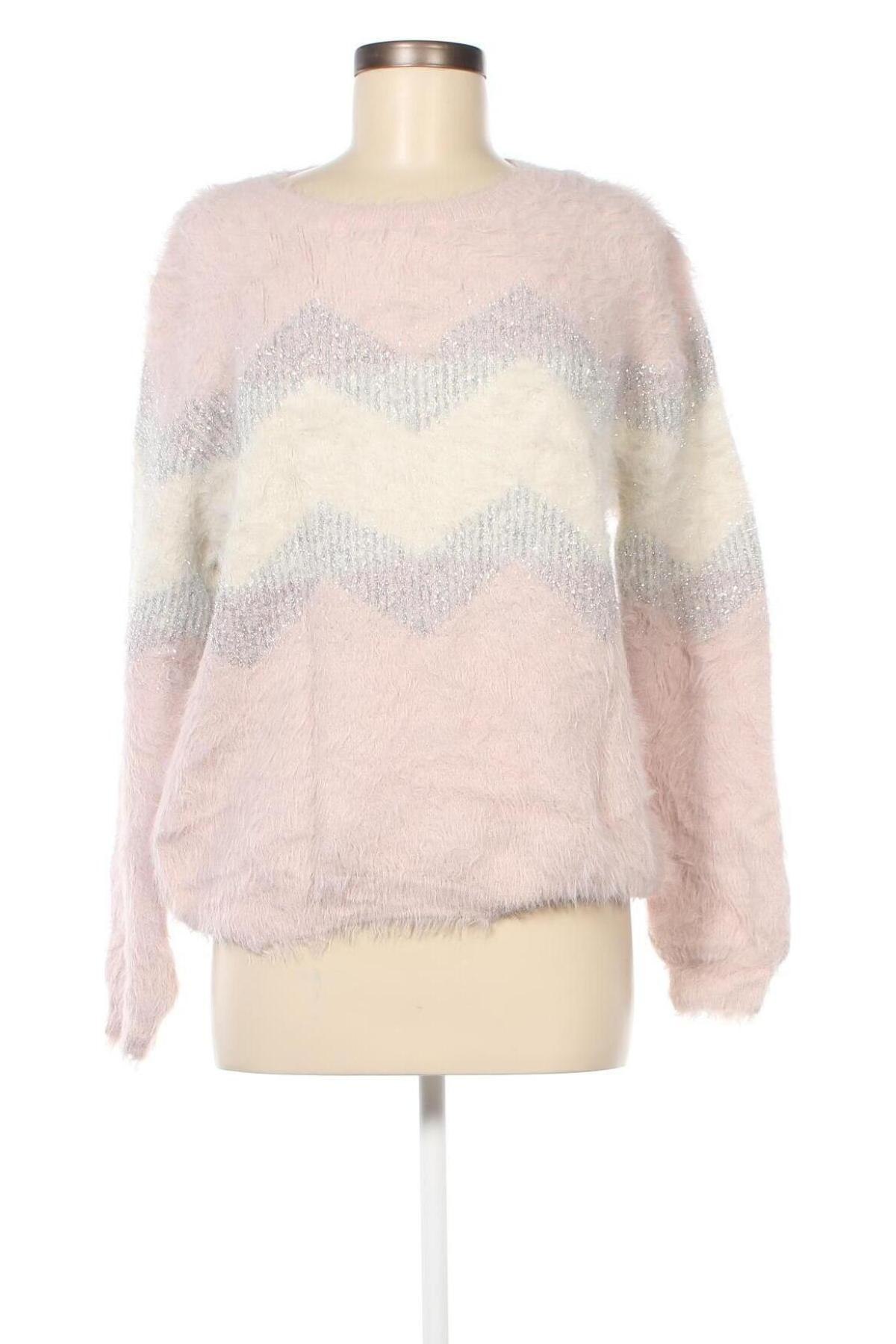 Дамски пуловер, Размер L, Цвят Многоцветен, Цена 21,60 лв.