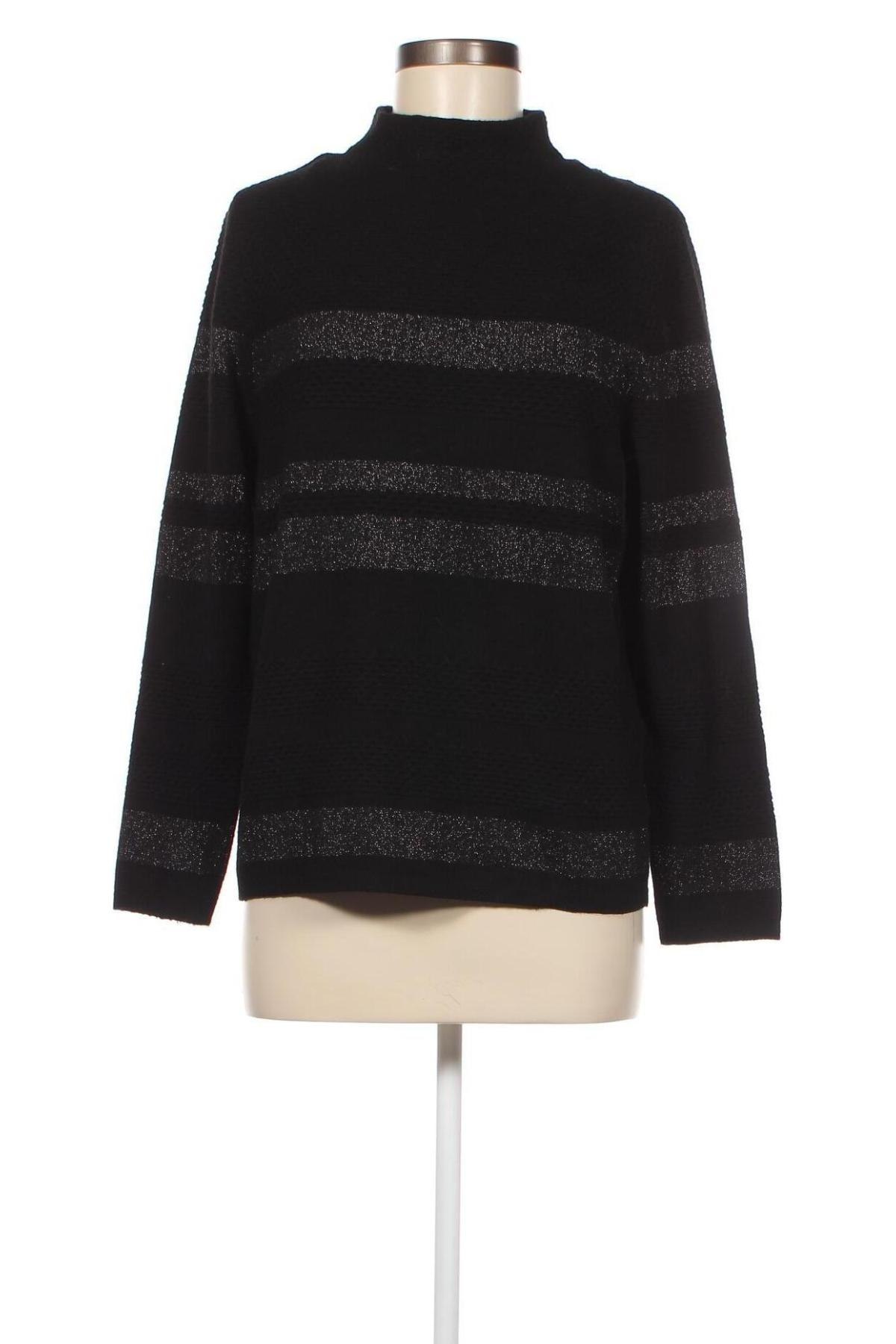 Дамски пуловер C&A, Размер M, Цвят Черен, Цена 21,60 лв.