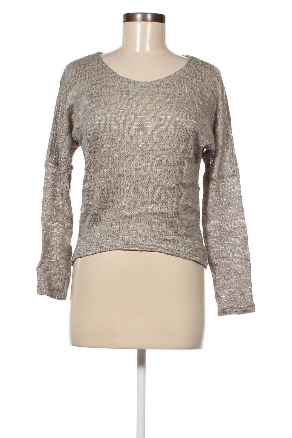 Дамски пуловер Jolina, Размер M, Цвят Сив, Цена 36,00 лв.