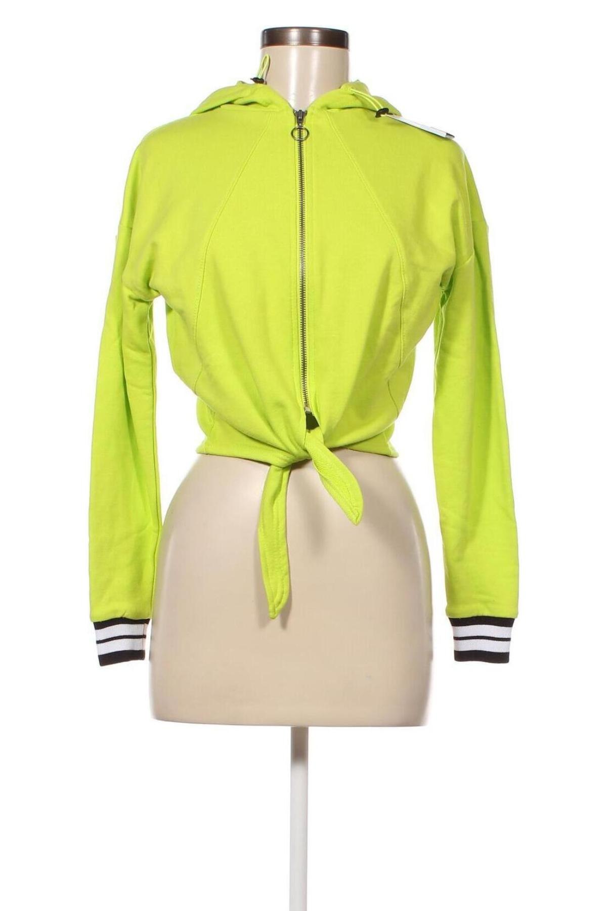 Γυναικείο φούτερ Undiz, Μέγεθος XS, Χρώμα Πράσινο, 60% βαμβάκι, 40% πολυεστέρας, Τιμή 21,24 €