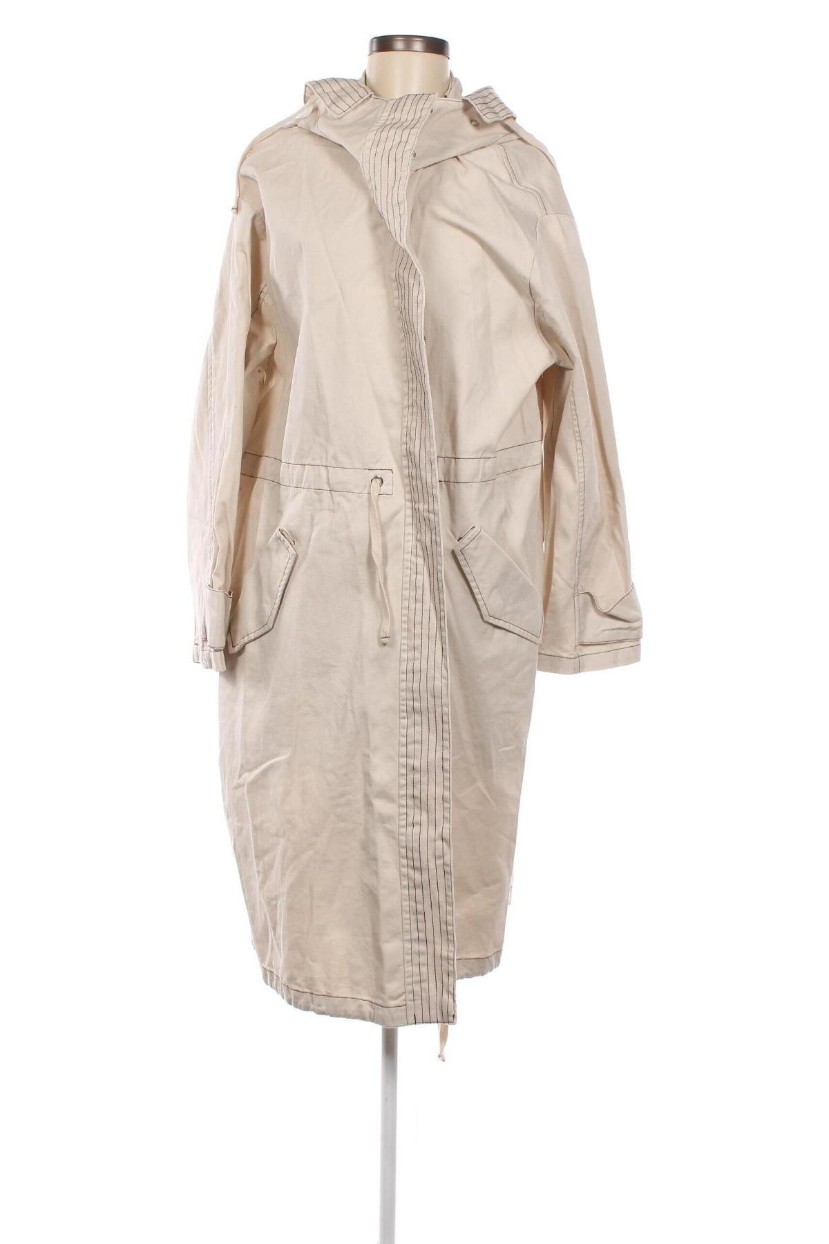 Γυναικείο μπουφάν ASOS, Μέγεθος XL, Χρώμα  Μπέζ, Τιμή 140,72 €