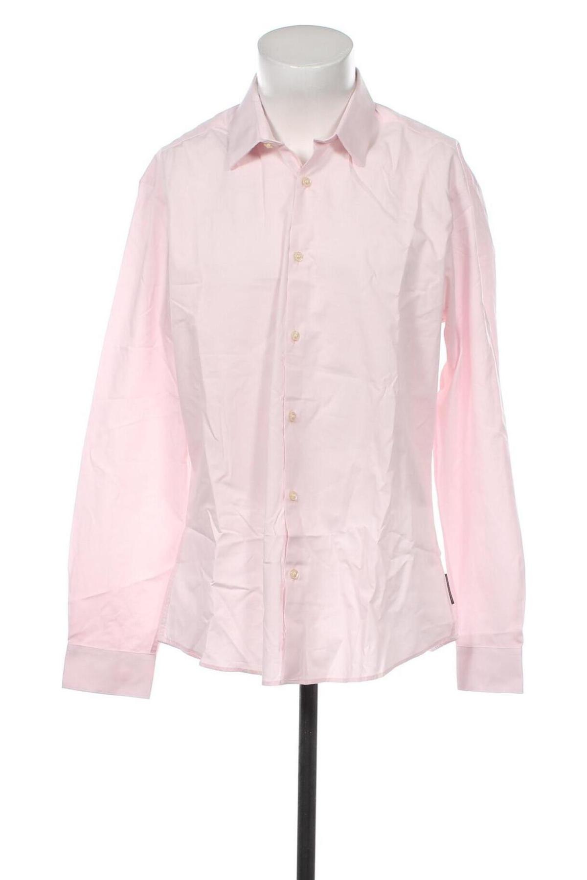 Ανδρικό πουκάμισο French Connection, Μέγεθος XL, Χρώμα Ρόζ , Τιμή 65,46 €