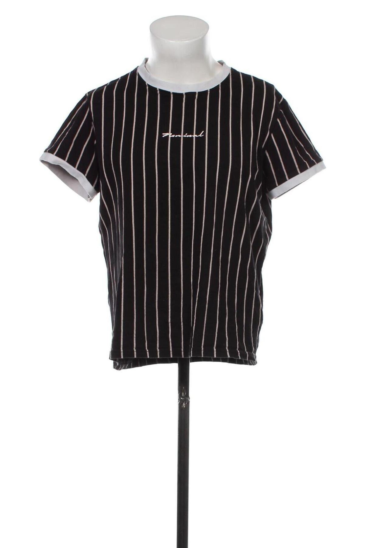 Ανδρικό t-shirt Nominal, Μέγεθος S, Χρώμα Μαύρο, Τιμή 29,38 €
