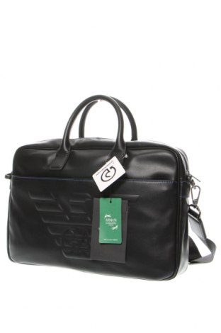 Чанта за лаптоп Emporio Armani, Цвят Черен, Цена 276,00 лв.