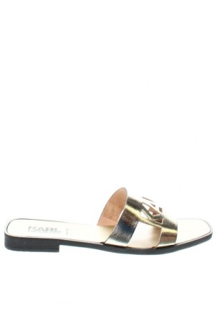 Papuci Karl Lagerfeld, Mărime 38, Culoare Auriu, Preț 700,17 Lei