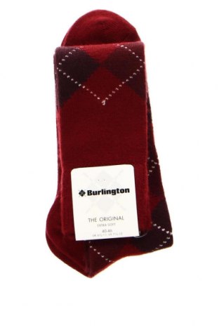 Ponožky Burlington, Velikost L, Barva Červená, Cena  298,00 Kč