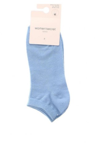 Socken Women'secret, Größe M, Farbe Blau, Preis 4,90 €