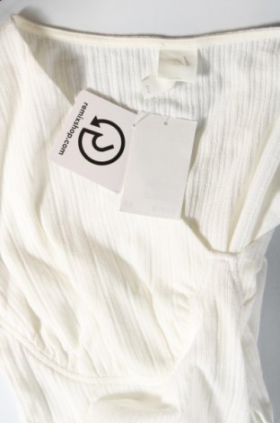 Дамска блуза - боди H&M, Размер M, Цвят Бял, Цена 31,00 лв.