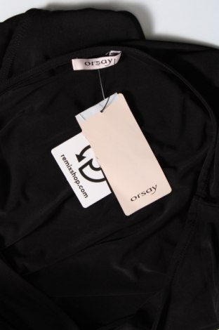Γυναικεία μπλούζα-Κορμάκι Orsay, Μέγεθος L, Χρώμα Μαύρο, Τιμή 4,11 €
