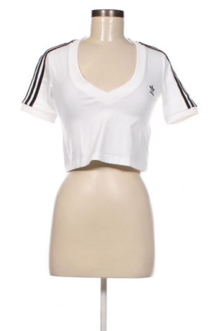 Γυναικεία μπλούζα Adidas Originals, Μέγεθος XS, Χρώμα Λευκό, Τιμή 31,55 €