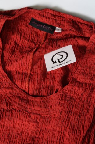 Γυναικεία μπλούζα Angel Circle, Μέγεθος XL, Χρώμα Κόκκινο, Τιμή 2,73 €