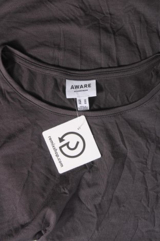 Дамска блуза Aware by Vero Moda, Размер M, Цвят Сив, Цена 11,20 лв.