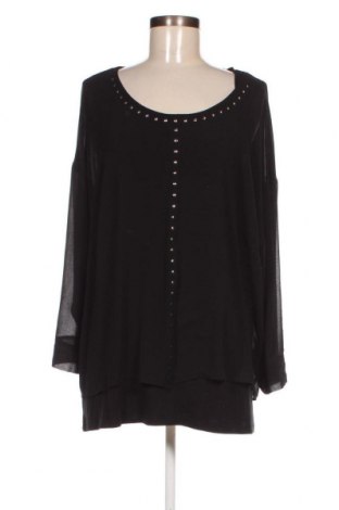 Γυναικεία μπλούζα Barbara Lebek, Μέγεθος L, Χρώμα Μαύρο, Τιμή 5,47 €