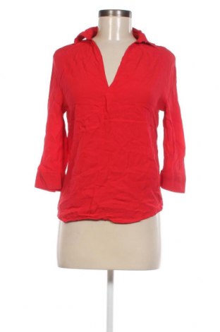 Дамска блуза Bershka, Размер XS, Цвят Червен, Цена 3,61 лв.