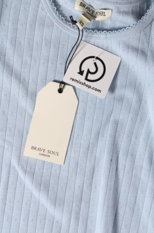 Γυναικεία μπλούζα Brave Soul, Μέγεθος XS, Χρώμα Μπλέ, Τιμή 20,41 €