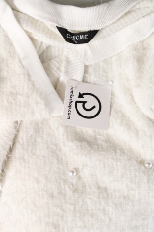 Дамска блуза ChicMe, Размер XL, Цвят Бял, Цена 19,00 лв.