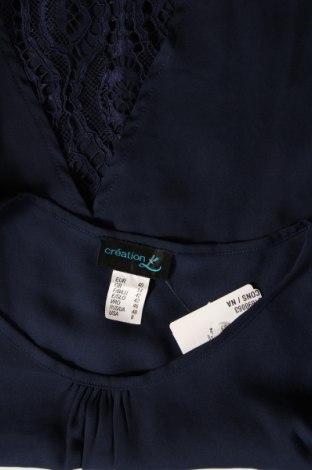 Γυναικεία μπλούζα Creation L, Μέγεθος L, Χρώμα Μπλέ, Τιμή 3,81 €