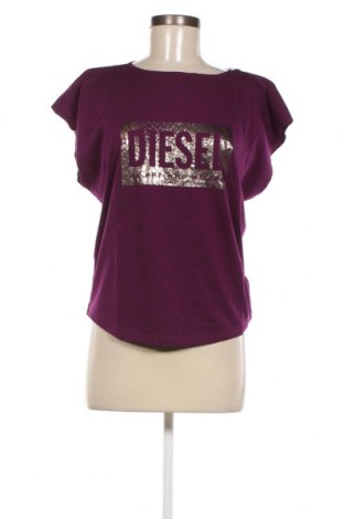 Γυναικεία μπλούζα Diesel, Μέγεθος XS, Χρώμα Βιολετί, Τιμή 38,12 €