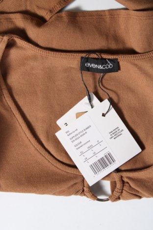 Γυναικεία μπλούζα Even&Odd, Μέγεθος L, Χρώμα Καφέ, Τιμή 3,84 €
