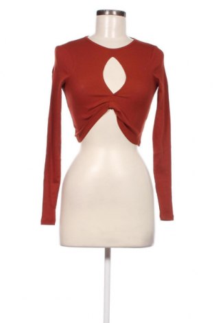 Дамска блуза Even&Odd, Размер XS, Цвят Кафяв, Цена 7,75 лв.