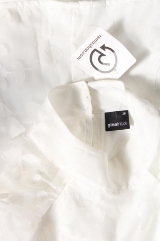 Damen Shirt Gina Tricot, Größe M, Farbe Weiß, Preis 17,03 €