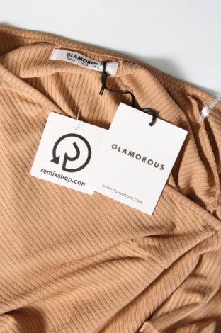 Дамска блуза Glamorous, Размер XL, Цвят Кафяв, Цена 10,80 лв.