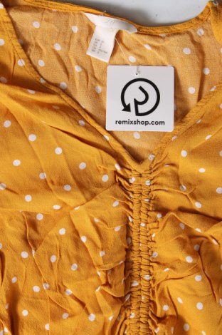 Дамска блуза H&M, Размер XXS, Цвят Жълт, Цена 9,80 лв.